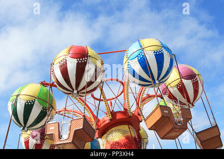 Gara di palloncino su Morey's Piers, Wildwood, New Jersey, STATI UNITI D'AMERICA Foto Stock