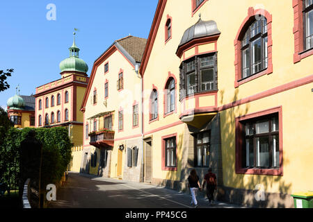 Innsbruck: castello Schloss Büchsenhausen, Regione di Innsbruck, in Tirolo, Tirolo, Austria Foto Stock