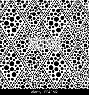 Illustrazione vettoriale di una perfetta consistenza con un disegno costituito da cerchi. Illustrazione Vettoriale