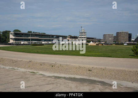 Krieau, un bellissimo e storico campo da trotting situato a Vienna, Austria Foto Stock