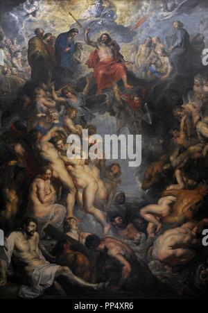 Peter Paul Rubens (1577-1640). Tedesco-nato fiammingo pittore barocco. L'ultima sentenza,1615. Alte Pinakothek. Monaco di Baviera. Germania. Foto Stock