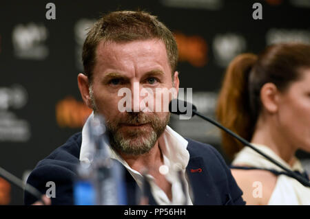 Antonio de la Torre che frequentano "Reame" conferenza stampa durante il 66° Festival Internazionale del Film di San Sebastian al Kursaal il 22 settembre 2018 a San Sebastian, Spagna. Credito: Geisler-Fotopress GmbH/Alamy Live News Foto Stock