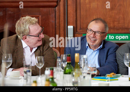 Laurence Marks & Maurice Gran Il Oldie pranzo letterario 18/09/18; ; Foto Stock