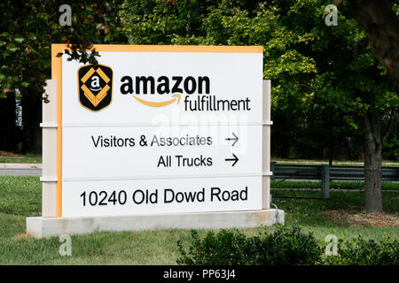 Amazon Fulfillment Center di Charlotte, NC Foto Stock