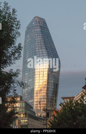 Uno Blackfriars di uso misto grattacielo di sviluppo, London, England, Regno Unito Foto Stock