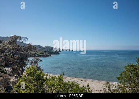 Abel Tasman via Foto Stock