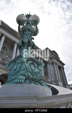 La Biblioteca del Congresso di Washington Distretto di Columbia Foto Stock