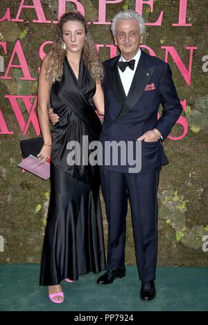 Milano, Italia. 23 Sep, 2018. Milano. Tappeto verde Fashion Awards 2018 nella foto: Credit: Indipendente Photo Agency Srl/Alamy Live News Foto Stock