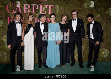 Milano, Italia. 23 Sep, 2018. Milano. Tappeto verde Fashion Awards 2018 nella foto: Credit: Indipendente Photo Agency Srl/Alamy Live News Foto Stock