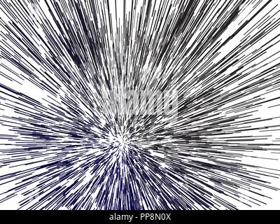 Astrazione con l'effetto di accelerazione. Illustrazione Vettoriale. Illustrazione Vettoriale