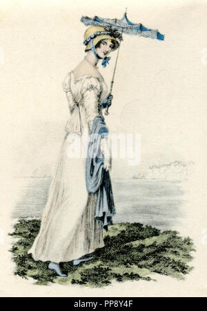 Le donne della moda. Da: La Belle Assemblée, London, 1813, 1925 Foto Stock