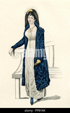 Le donne della moda. Da: La Belle Assemblée, London, 1813, 1925 Foto Stock