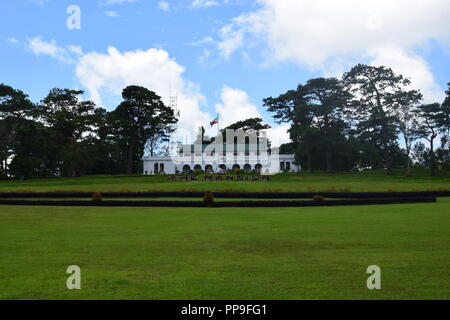 Il Mansion: la Casa Presidenziale a Baguio è stata ufficializzata la residenza estiva dei presidenti delle Filippine dal Commonwealth Foto Stock