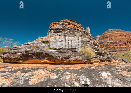 Di Purmululu, la catena dei Bungle Bungles, Est regione di Kimberley , Australia Occidentale Foto Stock