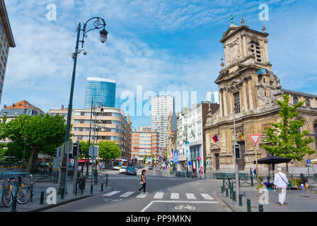 Posizionare Saint-Josse, Saint-Josse-TEN-NOODE, Bruxelles, Belgio Foto Stock