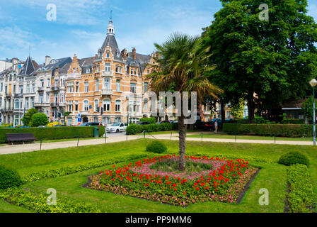 Piazza Ambiorix, Quartier des Squares, Bruxelles, Belgio Foto Stock