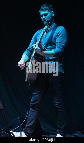 Liverpool,uk Westlife star Brian Mcfadden enbarks sulla carriera da solista a Liverpool Echo Arena credit Ian Fairbrother/Alamy Stock Foto Foto Stock