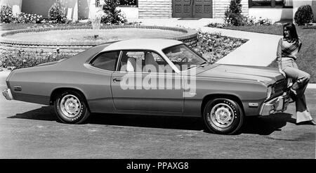 1974 Plymouth Valiant Duster Foto Stock