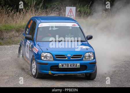 Un picchio Rally Ludlow Foto Stock