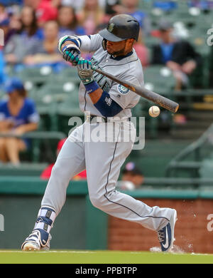 Seattle Mariners second baseman Robinson Cano (22) in the first inning  during a baseball game against the Arizona Diamondbacks, Saturday, Aug. 25,  2018, in Phoenix. (AP Photo/Rick Scuteri Stock Photo - Alamy