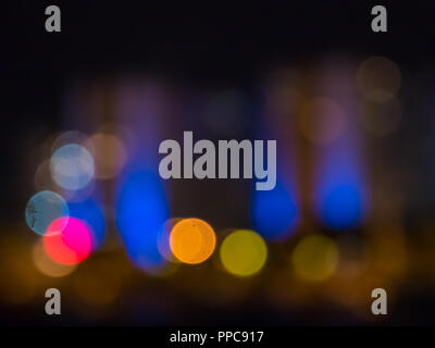 Abstract bokeh blur foto, sfondo bokeh di fondo Foto Stock