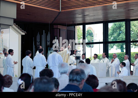 Massa cerimoniale, Fatima, Portogallo Foto Stock