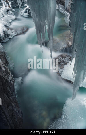 Flusso di ghiaccio Foto Stock