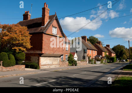 Lunga villaggio Wittenham, Oxfordshire, England, Regno Unito Foto Stock