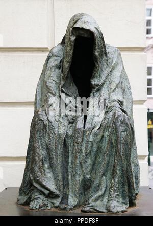 Anna Chromy (1940). Scultore nato in Boemia. Il Commandatore, in memoria di Mozart del Don Giovanni premiered Ottobre 29, 1787 in il teatro Estates in Praga. Repubblica ceca. Foto Stock