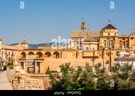 La Grande Moschea (Mezquita cattedrale di Cordoba, Spagna. Foto Stock