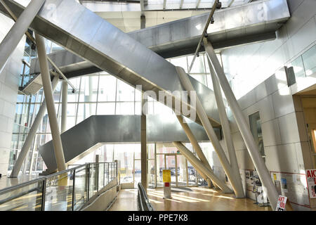 Il foyer del nuovo edificio dell'Accademia di Belle Arti di Monaco di Baviera. Foto Stock