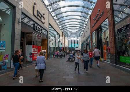 Trinità a piedi, Wakefield, West Yorkshire, Regno Unito. Foto Stock