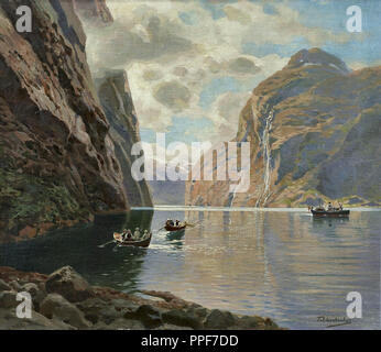 Eckenbrecher  Themistocles Von - Am Geirangerfjord Foto Stock