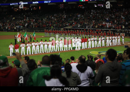 Canada vs Messico en el Clasico Mundial 2013. Foto:NortePhoto Foto Stock