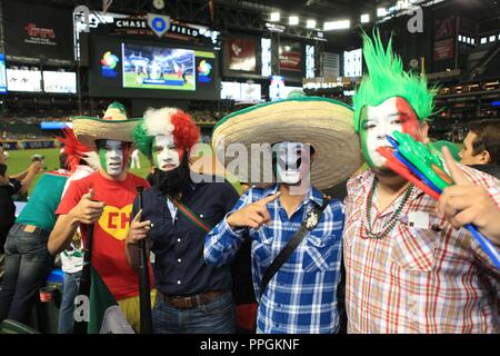 Canada vs Messico en el Clasico Mundial 2013. Foto:NortePhoto.com Foto Stock