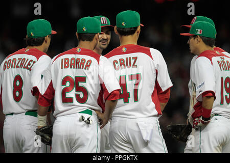 Canada vs Messico en el Clasico Mundial 2013. Foto:NortePhoto Foto Stock