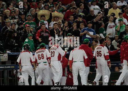 Canada vs Messico en el Clasico Mundial 2013. Foto:NortePhoto Foto Stock