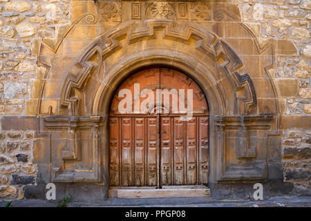 Potes villaggio in Cantabria Spagna Foto Stock