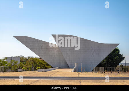 Tancredo Neves Pantheon della Patria e della libertà a tre poteri Plaza (Praça dos Tres Poderes) - Brasilia, Distrito Federal, Brasile Foto Stock