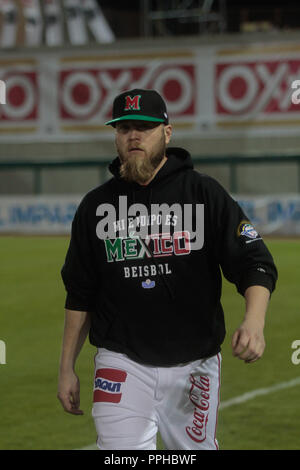 Pimer dia de acción en la Serie del Caribe 2013 en el ¨Estadio Sonora" (BaldemarDeLosLlanos/NortePhoto) Foto Stock