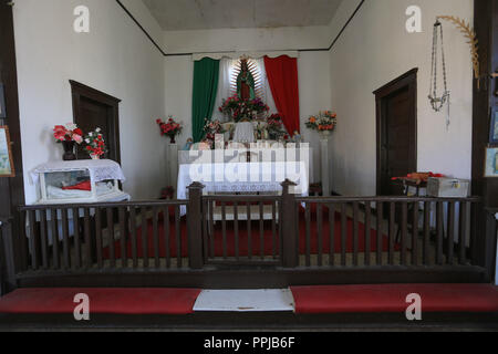 Pilares villaggio di Nacozari, Sonora, Messico. abbandonata città mineraria di Ghost Town, villaggio da solo. (Foto: LuisGutierrez) pueblo Pilares de Nacozari, figlio Foto Stock