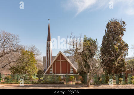 PRETORIA, SUD AFRICA, 31 luglio 2018: la chiesa olandese riformata Lyttelton-East in Centurion nella provincia di Gauteng Foto Stock