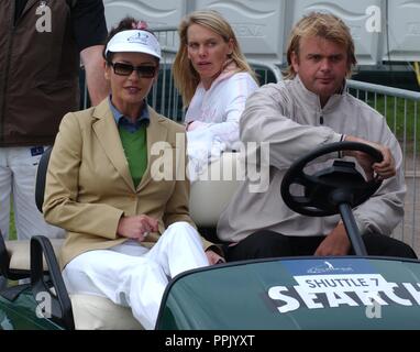 Sky One Allstar Cup presso il Celtic Manor Resort, Newport, oggi ( Sabato 27/8/05 ). Foto Stock