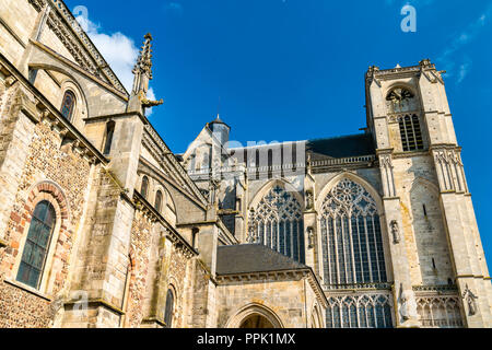 Saint Julien Cattedrale di Le Mans in Francia Foto Stock