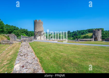 Farleigh Hungerford Castello, Somerset, Inghilterra, Regno Unito, Europa Foto Stock