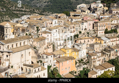 Ragusa Ibla, Sicilia, Italia. Foto Stock