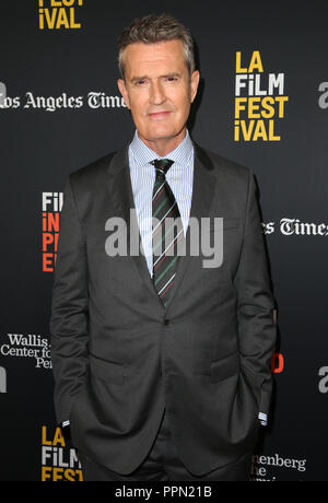 Beverly Hills, in California, Stati Uniti d'America. Xxv Sep, 2018. 25 Settembre 2018 - Beverly Hills, la California - Rupert Everett. ''Il Principe Felice'' 2018 Los Angeles Film Festival Screening di gala tenutosi a Wallis Annenberg Center per le Arti Performative. Photo credit: Faye Sadou/AdMedia Credito: Faye Sadou/AdMedia/ZUMA filo/Alamy Live News Foto Stock