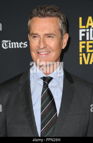 Beverly Hills, in California, Stati Uniti d'America. Xxv Sep, 2018. 25 Settembre 2018 - Beverly Hills, la California - Rupert Everett. ''Il Principe Felice'' 2018 Los Angeles Film Festival Screening di gala tenutosi a Wallis Annenberg Center per le Arti Performative. Photo credit: Faye Sadou/AdMedia Credito: Faye Sadou/AdMedia/ZUMA filo/Alamy Live News Foto Stock