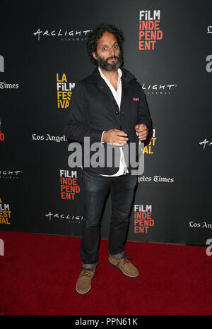 Los Angeles, Ca, Stati Uniti d'America. 26 Sep, 2018. Jason Mantzoukas, al 2018 la Film Festival Screening di 'La lunga strada muto' al Arclight Cinema Culver City a Los Angeles California il 26 settembre 2018. Credito: Faye Sadou/media/punzone Alamy Live News Foto Stock