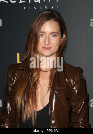 Los Angeles, Ca, Stati Uniti d'America. 26 Sep, 2018. Grazia Gummer, a 2018 LA Film Festival Screening di 'La lunga strada muto' al Arclight Cinema Culver City a Los Angeles California il 26 settembre 2018. Credito: Faye Sadou/media/punzone Alamy Live News Foto Stock